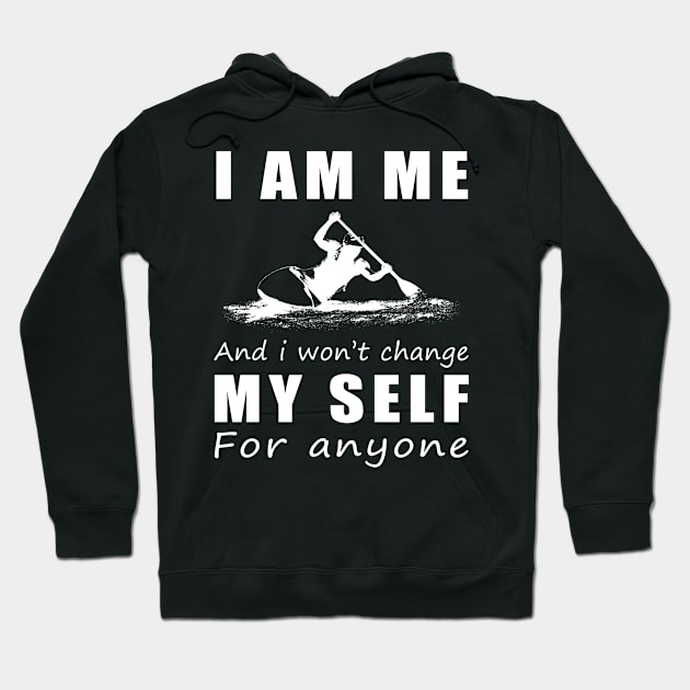 Paddle Proud - Kayaking with Unapologetic Style! Hoodie by MKGift